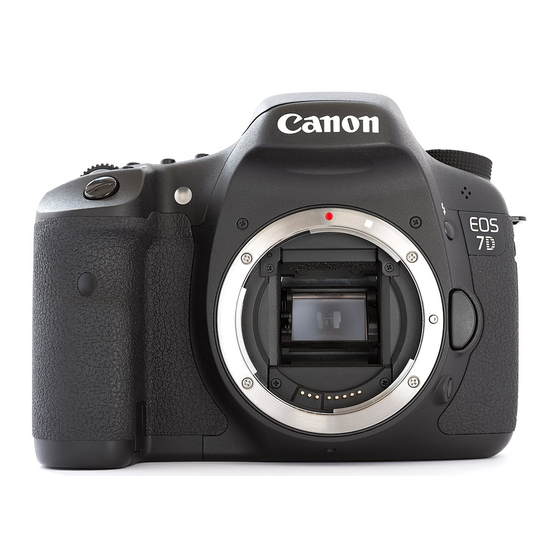 Canon Eos D Mode D Emploi T L Charger Le Pdf Manualslib