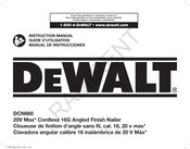 Dewalt DCN660 Guide D'utilisation