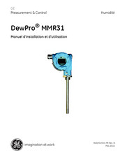 GE DewPro MMR31 Manuel D'installation Et D'utilisation
