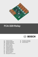 Bosch FCA-320-Relay Guide D'installation