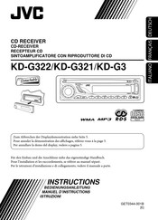 Jvc KD-G322 Manuel D'instructions