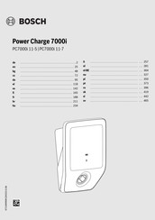 Bosch Power Charge 7000i Mode D'emploi