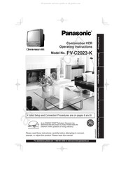 Panasonic PV-C2023-K Manuel D'utilisation