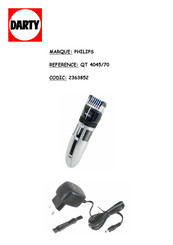 Philips 2363852 Mode D'emploi