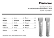 Panasonic ER1421 Mode D'emploi