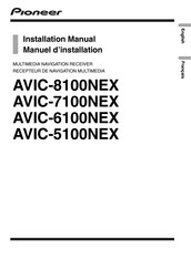 Pioneer AVIC-8100NEX Manuel D'installation
