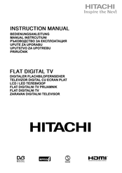 Hitachi 22HE4002 Manuel D'instruction