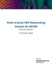 HP Instant On AP22D Guide D'installation