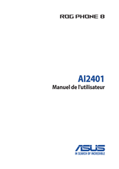 Asus AI2401 Manuel De L'utilisateur