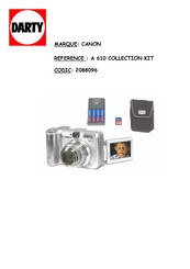 Canon 2088096 Guide D'utilisation