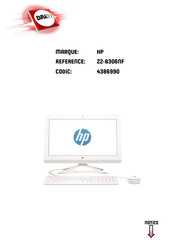 HP 22-B306NF Manuel De L'utilisateur