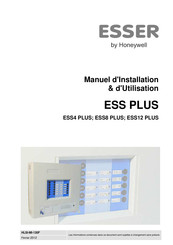 Honeywell Esser ESS PLUS Serie Manuel D'installation & D'utilisation