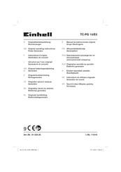 Einhell TC-PG 10/E5 Instructions D'origine