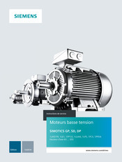 Siemens 1LG6 Instructions De Service