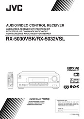 JVC RX-5030VBK Manuel D'instructions