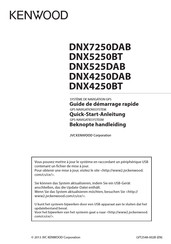 Kenwood DNX7250DAB Guide De Démarrage Rapide