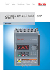 Bosch Rexroth EFC 3600 Mode D'emploi