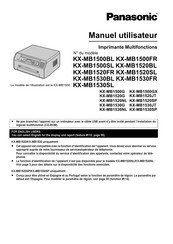 Panasonic KX-MB1500SL Mode D'emploi