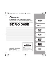 Pioneer BDR-XD05B Mode D'emploi