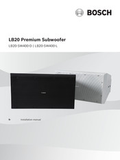 Bosch LB20 Premium Manuel D'installation