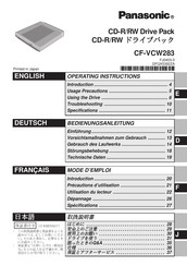 Panasonic CF-VCW283 Mode D'emploi