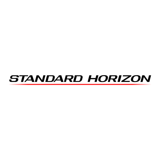 Standard Horizon HX320E Manuel D'utilisation