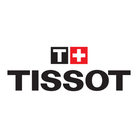 Tissot SAILING-TOUCH Mode D'emploi