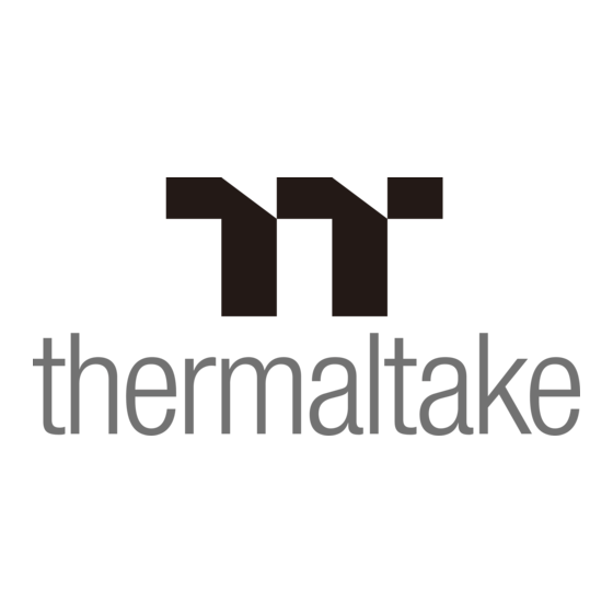 Thermaltake Versa H26 TG Mode D'emploi