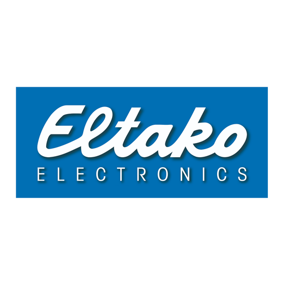 Eltako MFZ12DDX-UC Guide Rapide