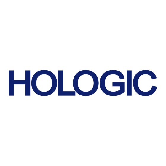 Hologic Faxitron Trident HD Guide D'utilisation