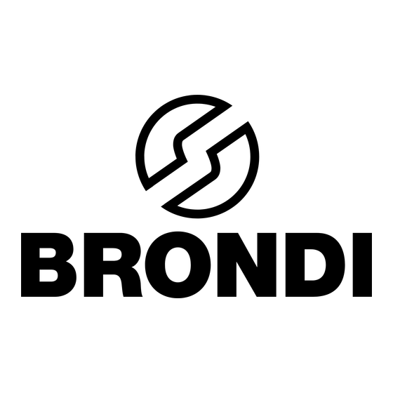 BRONDI BRAVO CORDLESS 2 Manuel D'instruction