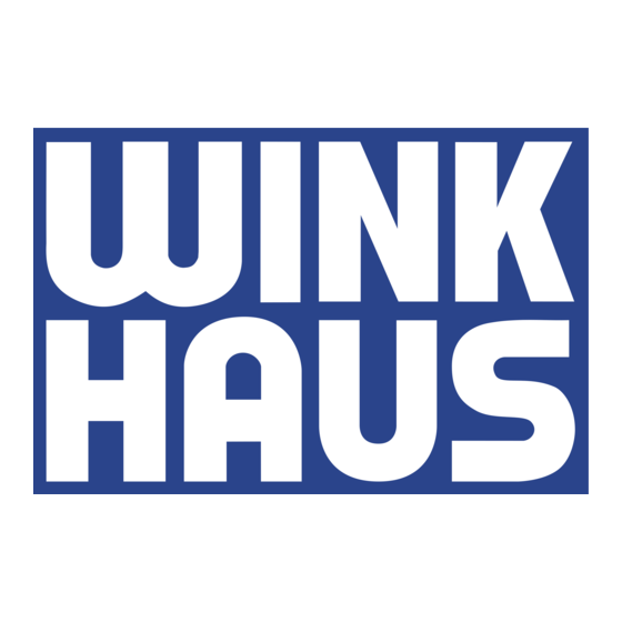 Winkhaus blueMotion Instructions D'installation