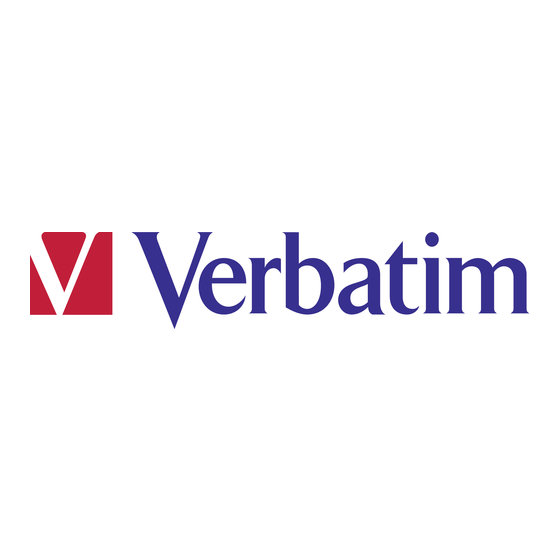 Verbatim InSight Guide De Démarrage Rapide