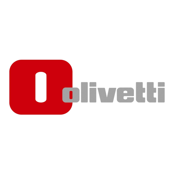 Olivetti d-Copia 20 Mode D'emploi