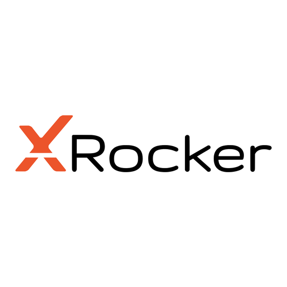 X Rocker ELECTRA Mode D'emploi