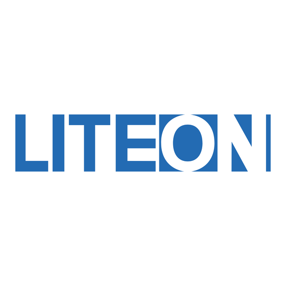 LiteOn LVW-5026 GHC+ Mode D'emploi