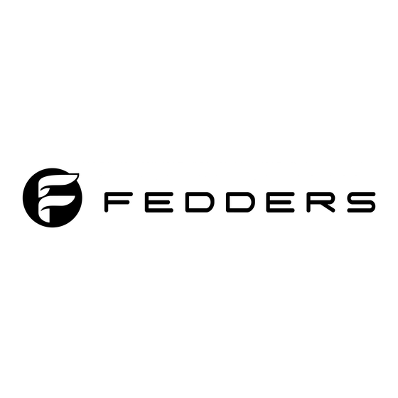 Fedders AEY18F7G Mode D'emploi