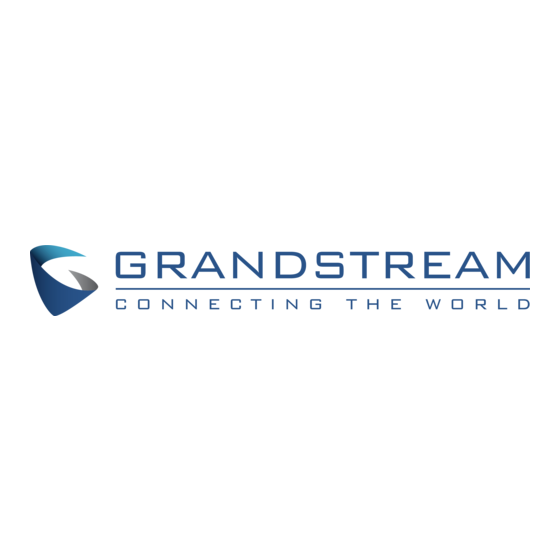 Grandstream Networks GXV3240 Guide D'installation Rapide