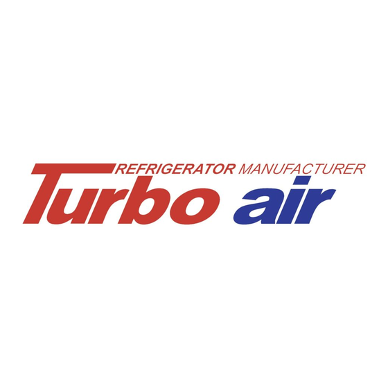 Turbo Air GR13 Instructions De Montage