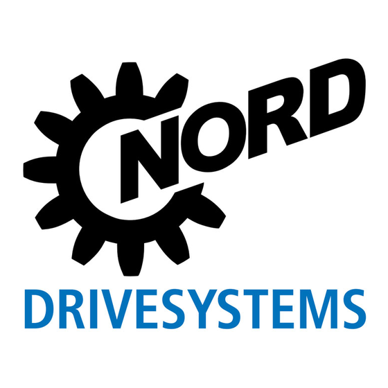 Nord Drivesystems BU 0830 Manuel Supplémentaire