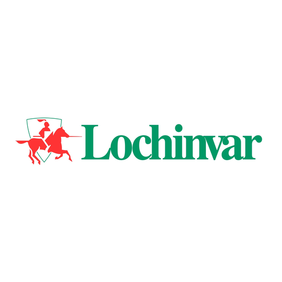 Lochinvar Armor 100 Serie Manuel D'installation Et De Fonctionnement