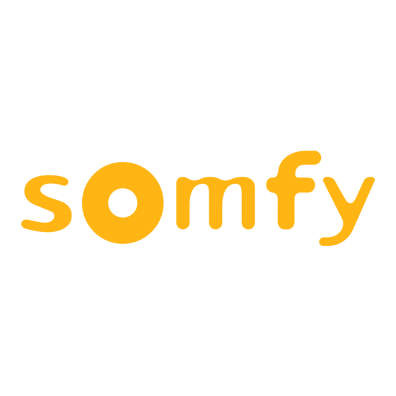 SOMFY TaHoma Notice Installateur