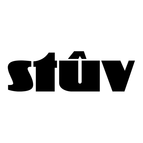 Stuv B.80 Installation, Service Et Mode D'emploi