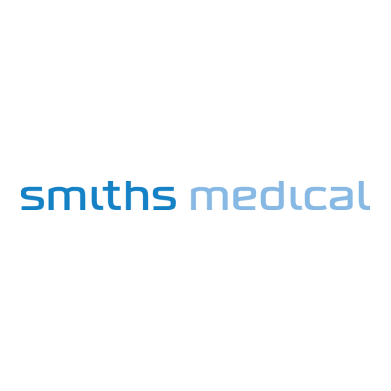 Smiths Medical CADD-Solis 2110 Manuel De L'opérateur