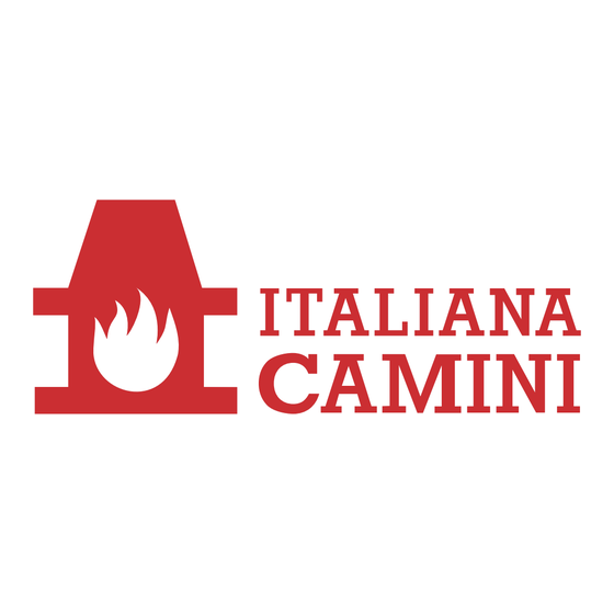 Italiana Camini Gloria Installation, Usage Et Maintenance