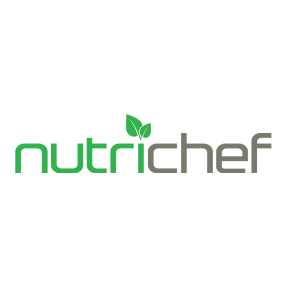 NUTRICHEF PKVS25BK Mode D'emploi