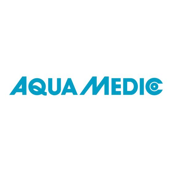 Aqua Medic EVO 1000 Mode D'emploi