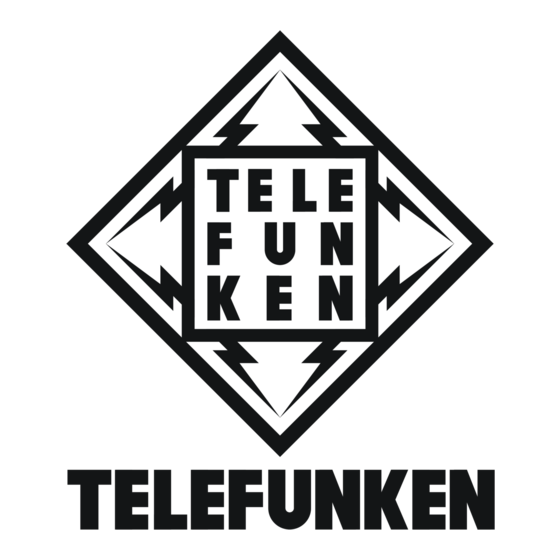 Telefunken TKGOG90 Notice D'utilisation