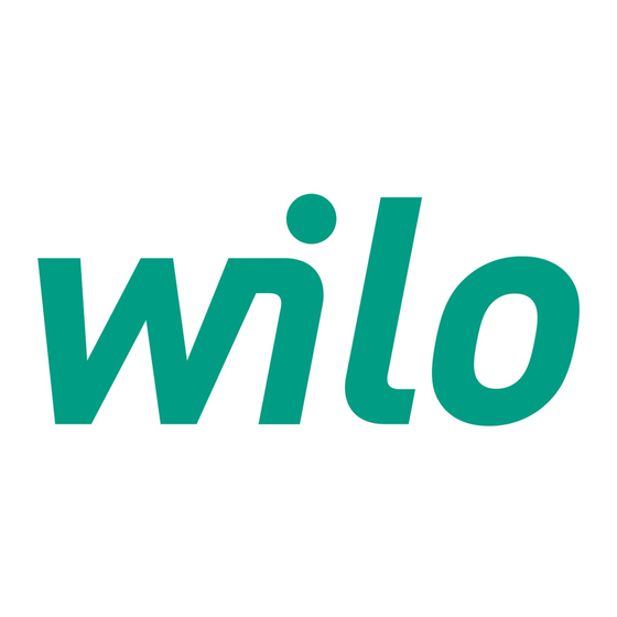 Wilo CronoLine-IL Notice De Montage Et De Mise En Service