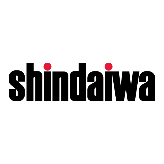 Shindaiwa T230 Manuel De L'opérateur